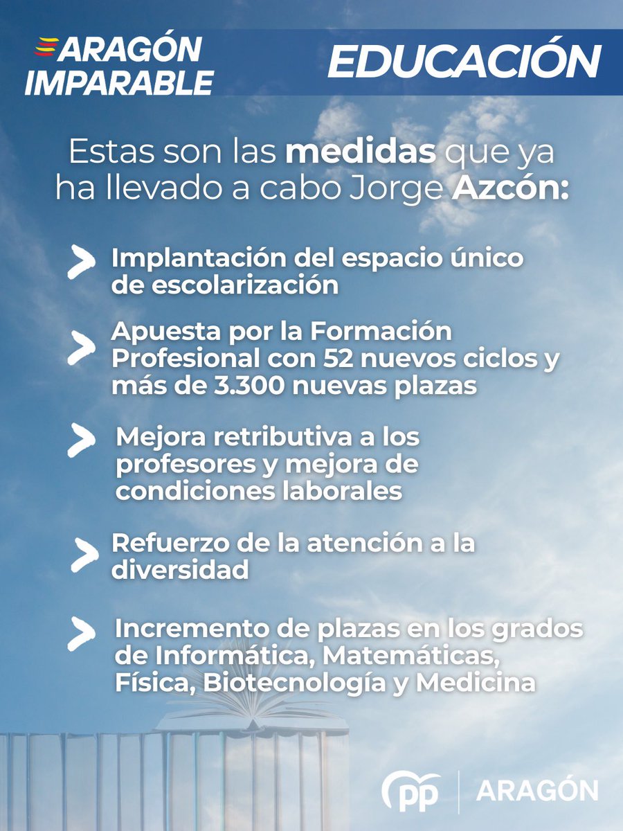 Jorge Azcón tweet media