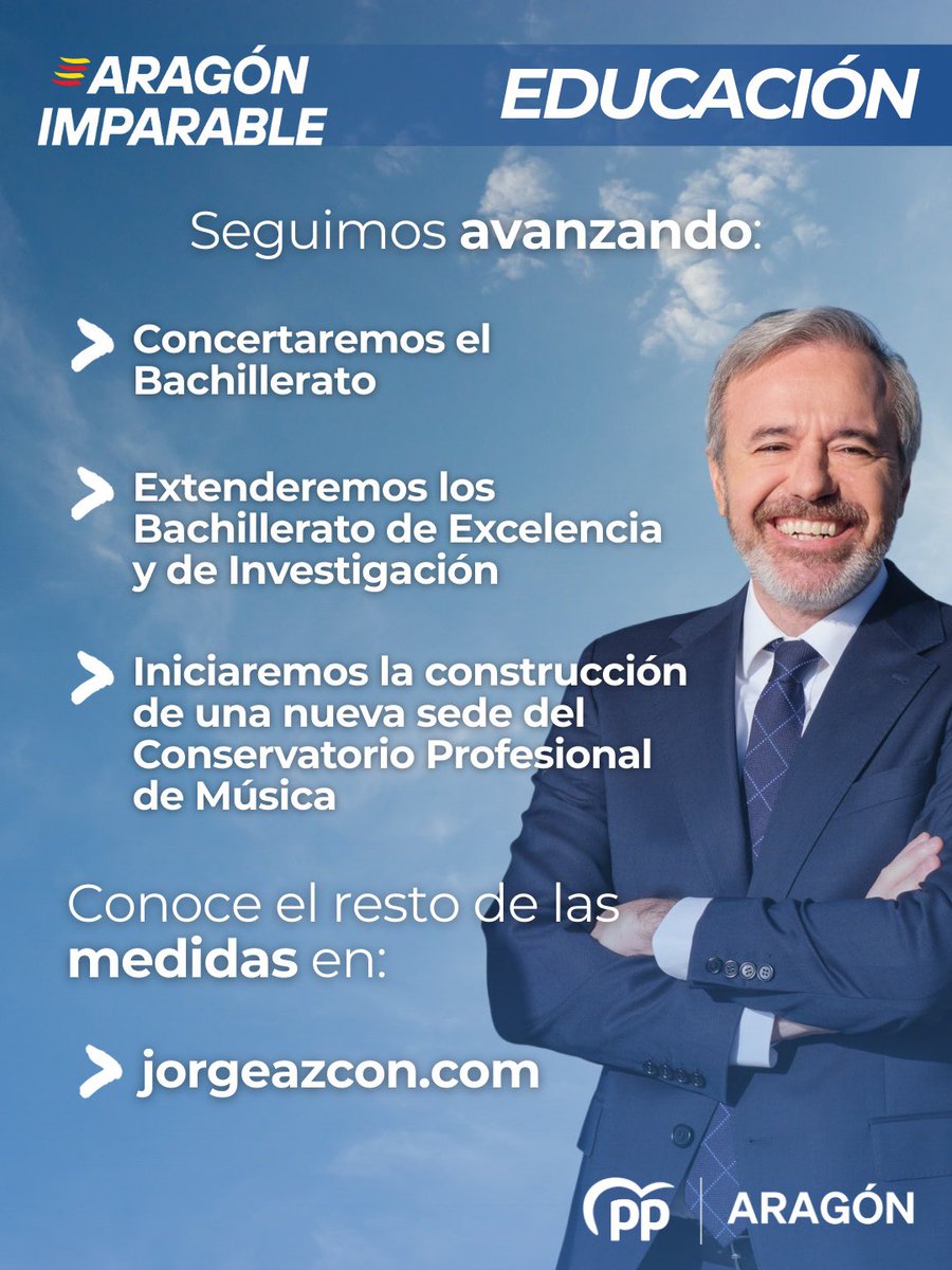 Jorge Azcón tweet media
