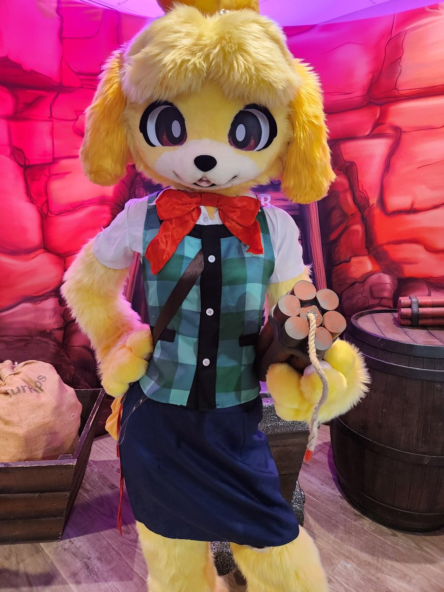 Thank you for everyone who got pics with me yesterday as Isabelle!! <a href="/Scotiacon/">Scotiacon</a>

Ill be wearing her again later tonight but in a little outfit👀☕️