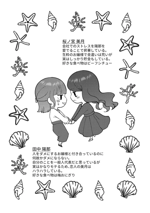 🌙ふたりのキャラ紹介☀️ 