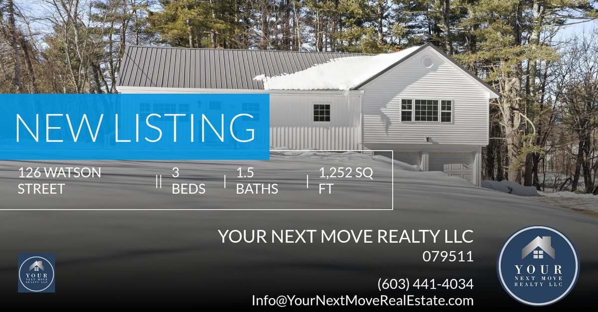 YourNextMoveNH's tweet photo. 📍 New Listing 📍 Take a look at this fantastic new property that just hit the market located at 126 E Watson St in Dover. Reach out here or at (603) 441-4034 for more infor... https://t.co/bDAETqW74I https://t.co/tXQsp6yQO7