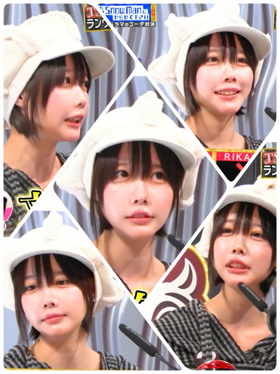あのちゃん🤍 肉まん帽子かわいかったよーッ🥟w #それスノ #あのちゃん