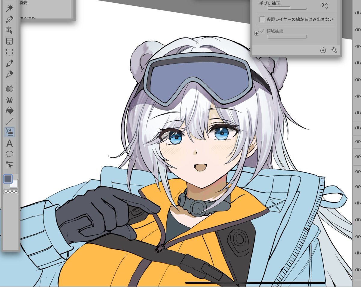 Air_27t's tweet photo. GOGOオーロラwip https://t.co/o2wQGxTLfC