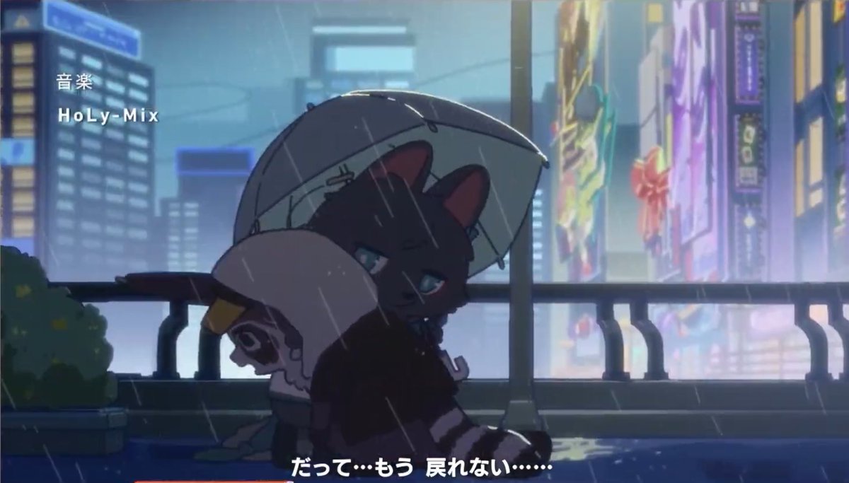Fennec_artsss's tweet photo. A husband-and-wife argument in the rain — Dan Heng, you made your wife Caelus cry, and now you’re clapping to comfort him 😭 https://t.co/v4BjA5Ioun