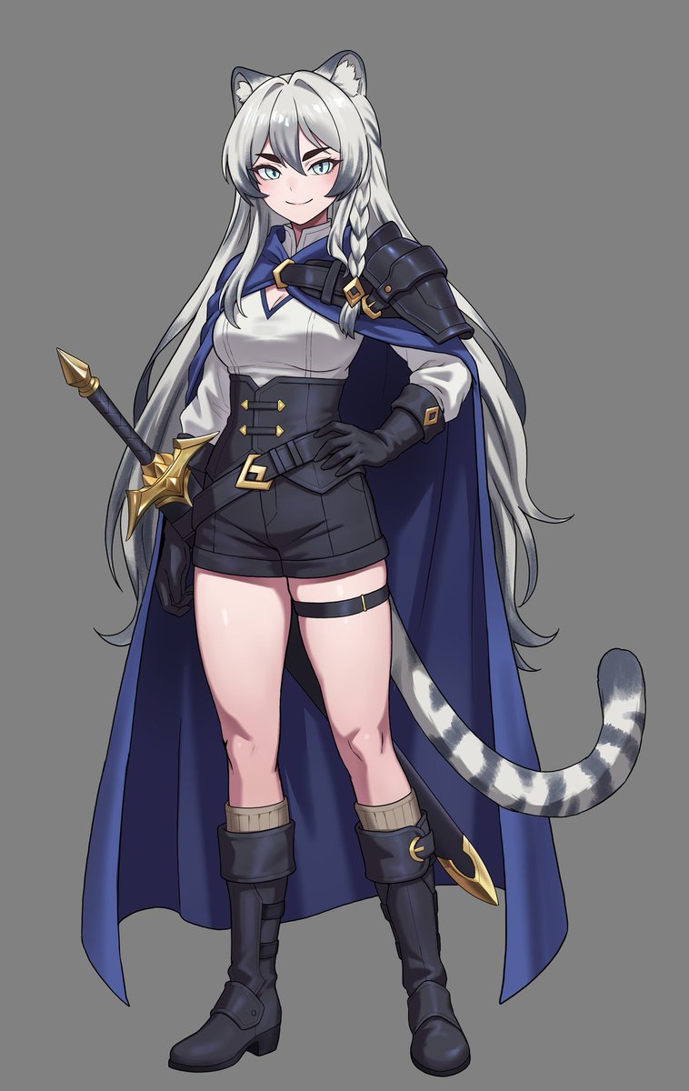 #Trickcal
2일페 아크릴 스탠드용 길쭉 영웅 티그 