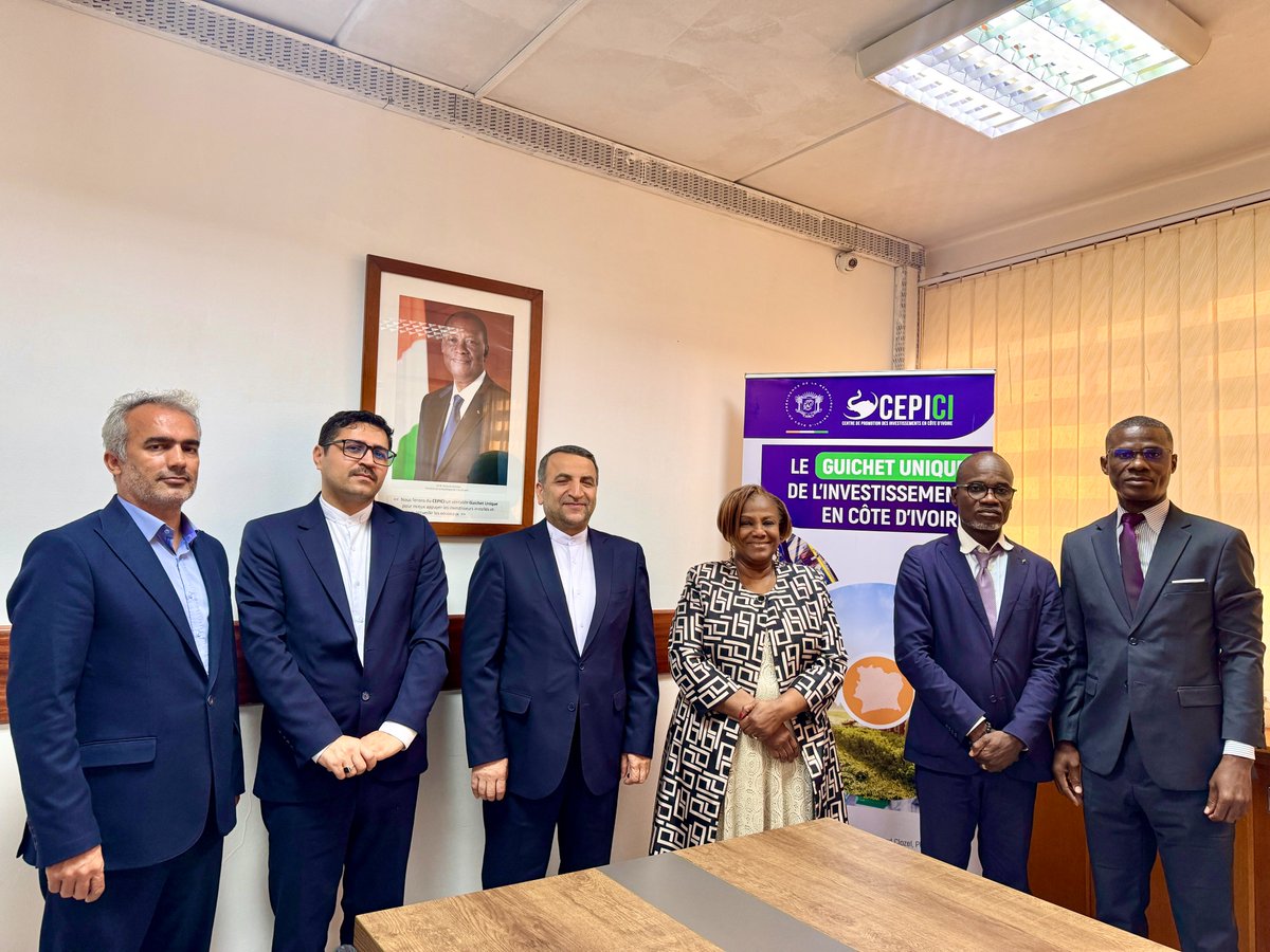 𝐀𝐭𝐭𝐫𝐚𝐜𝐭𝐢𝐨𝐧 𝐝𝐞𝐬 𝐈𝐧𝐯𝐞𝐬𝐭𝐢𝐬𝐬𝐞𝐦𝐞𝐧𝐭𝐬 : 𝐃𝐞𝐬 𝐩𝐞𝐫𝐬𝐩𝐞𝐜𝐭𝐢𝐯𝐞𝐬 𝐝𝐞 𝐜𝐨𝐨𝐩é𝐫𝐚𝐭𝐢𝐨𝐧 𝐞𝐧𝐭𝐫𝐞 𝐥𝐚 𝐂ô𝐭𝐞 𝐝’𝐈𝐯𝐨𝐢𝐫𝐞 𝐞𝐭 𝐥’𝐈𝐫𝐚𝐧.

Madame Solange Amichia, Directrice Générale du Centre de Promotion des Investissements en Côte