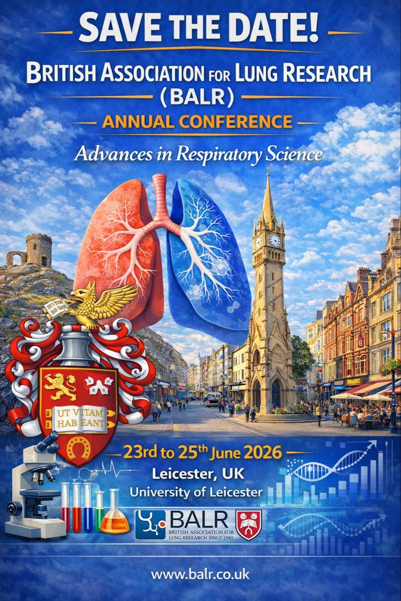 British Association for Lung Research (BALR) tweet media