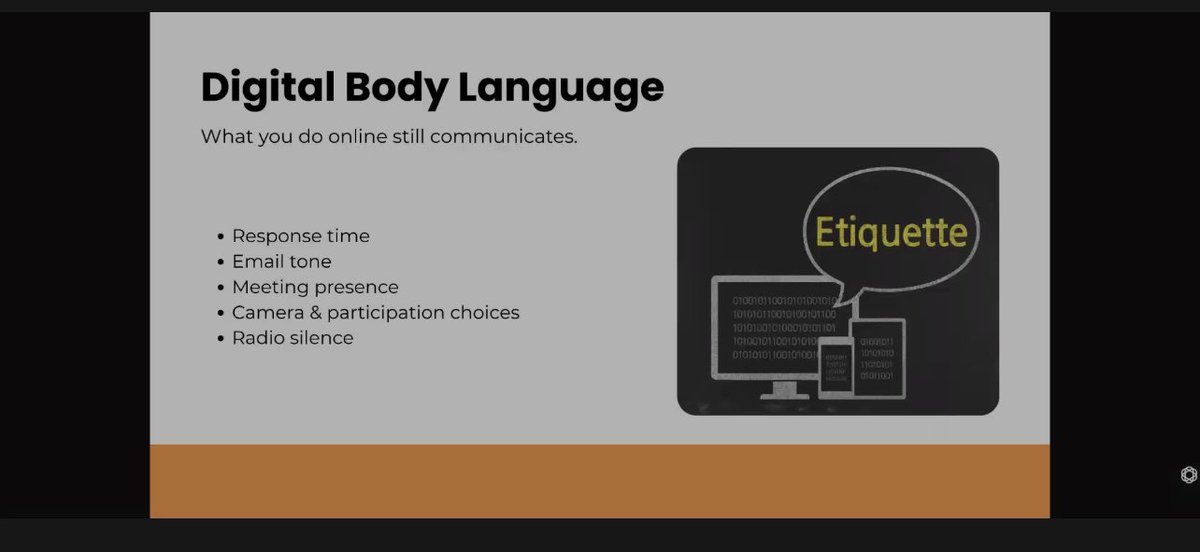 khennieola's tweet photo. Day 33 of 100 Days of Cybersecurity 

Soft Skills Friday!
Today’s session was all about building our professional image. We learned how to improve digital body language, personal branding, and how to create a strong professional presence on LinkedIn.
#WTFC26
@TemitopeSobulo https://t.co/0EfaFl5csq