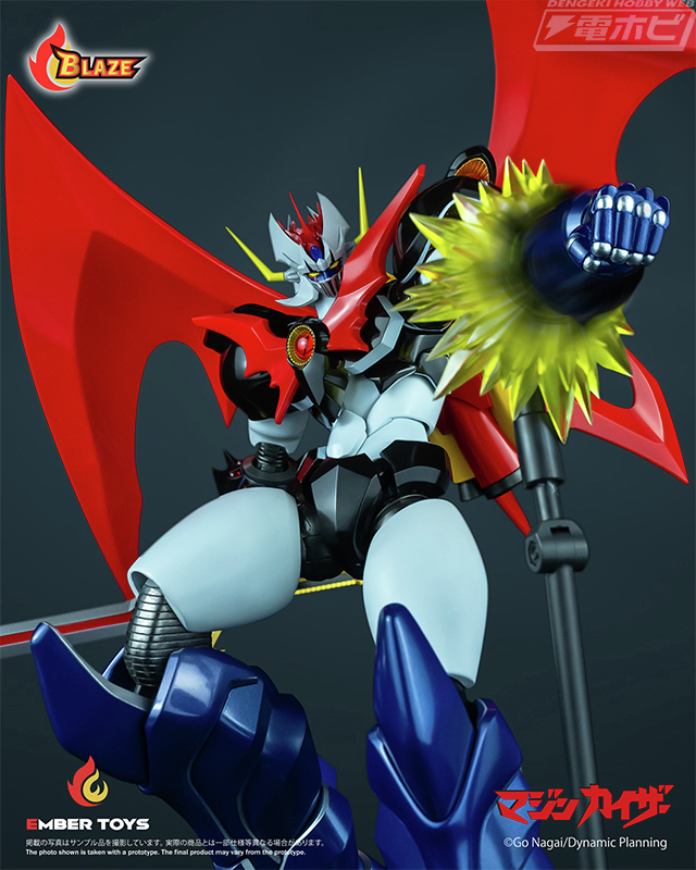 hobby_magazine's tweet image. 【今日の話題】現代的な流線形デザインに再構築された #マジンカイザー のダイキャスト製アクションフィギュアが登場！光子力エネルギーの充填から発射までが点滅ギミックで再現！

hobby.dengeki.com/news/2895635/

#BLAZE