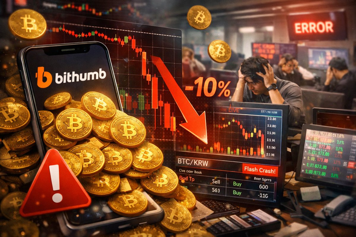 CoinstoreFuture's tweet image. 🚨 Bithumb just had an EPIC oops moment: Employee accidentally airdropped 2,000 BTC (instead of the intended token or tiny KRW reward) to hundreds of users 😱
Result? BTC price on Bithumb tanked ~10% vs other exchanges in a flash crash.
Human error level: legendary 💀
Who got the