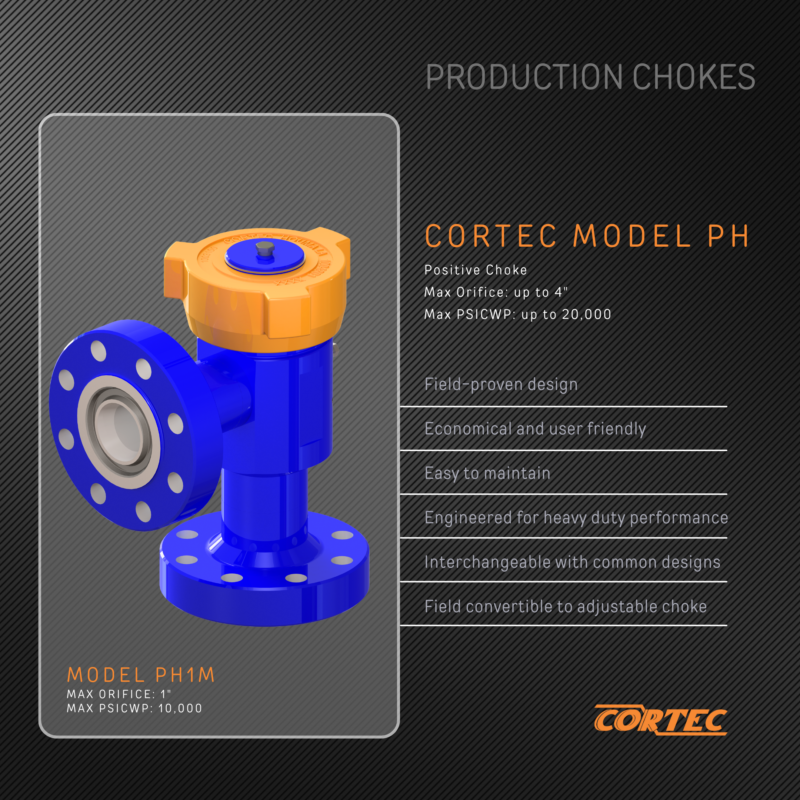 uscortec's tweet photo. Product Highlight:  Production Chokes

The CORTEC Model PH positive production choke delivers field-proven reliability where it matters most. 

Explore our full Production Choke lineup: https://t.co/X2dReiEA8B

 #CORTEC #AmericanMade #Chokes #Valves #Automation https://t.co/tDyRW2rD2X