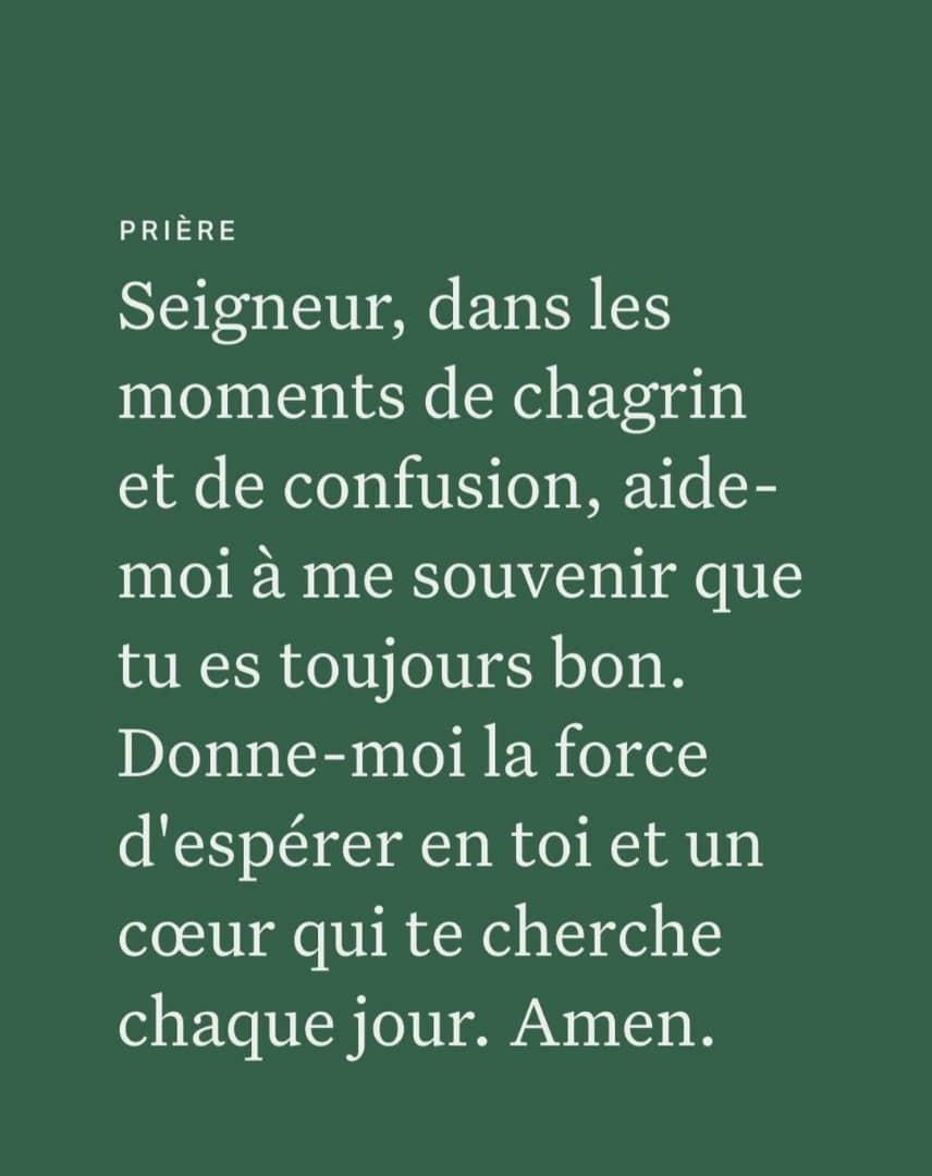 La prière du jour 🔥 
Vendredi 06 Février 📌