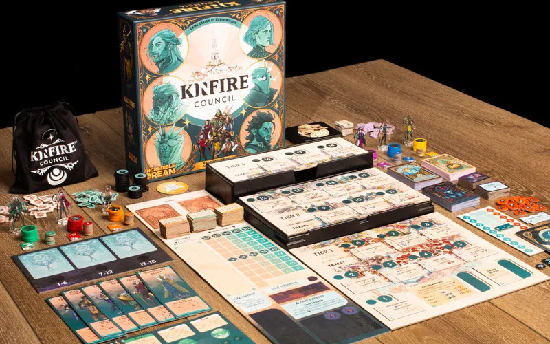 consolaytablero's tweet image. Así será Kinfire Council, el juego de mesa político que PIF Games publica en castellano consolaytablero.com/2026/02/06/asi… #Kinfire #juegosdemesa @PIF_games