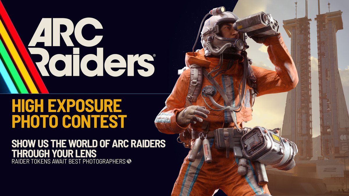 HIGH EXPOSURE - Photography Contest
Don't shoot! Or maybe... just this once? 📸
Got a shot that proves you were topside? We want to see your best in-game screenshots!
Join the ARC Raiders Discord and drop your best snaps between February 6th and 16th - the team will pick the top