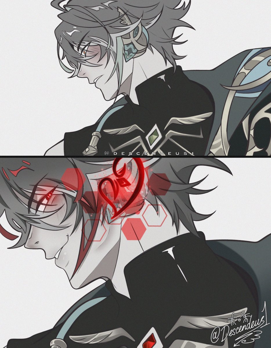 Descendeus 💜 Semi Open Commissions (2/4) tweet media