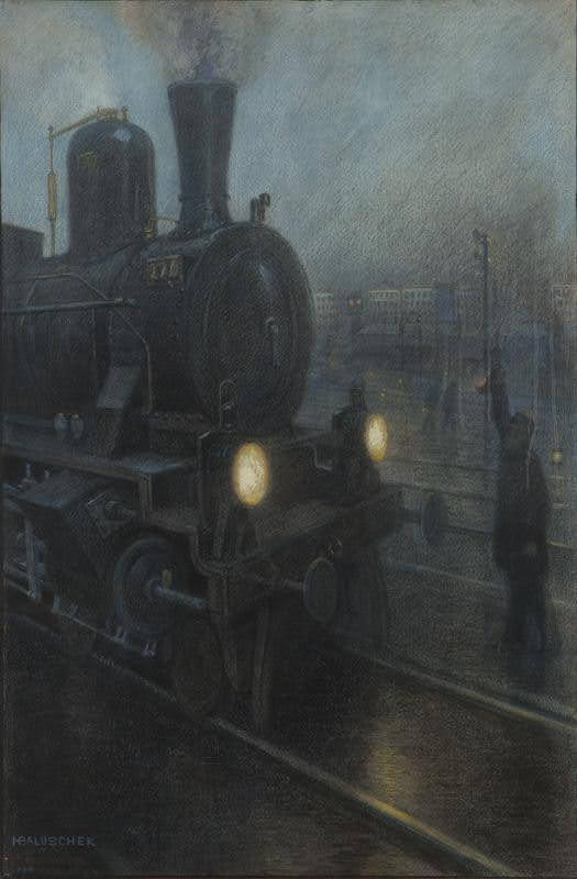 ハンス・バルシェック《鉄道》1898年