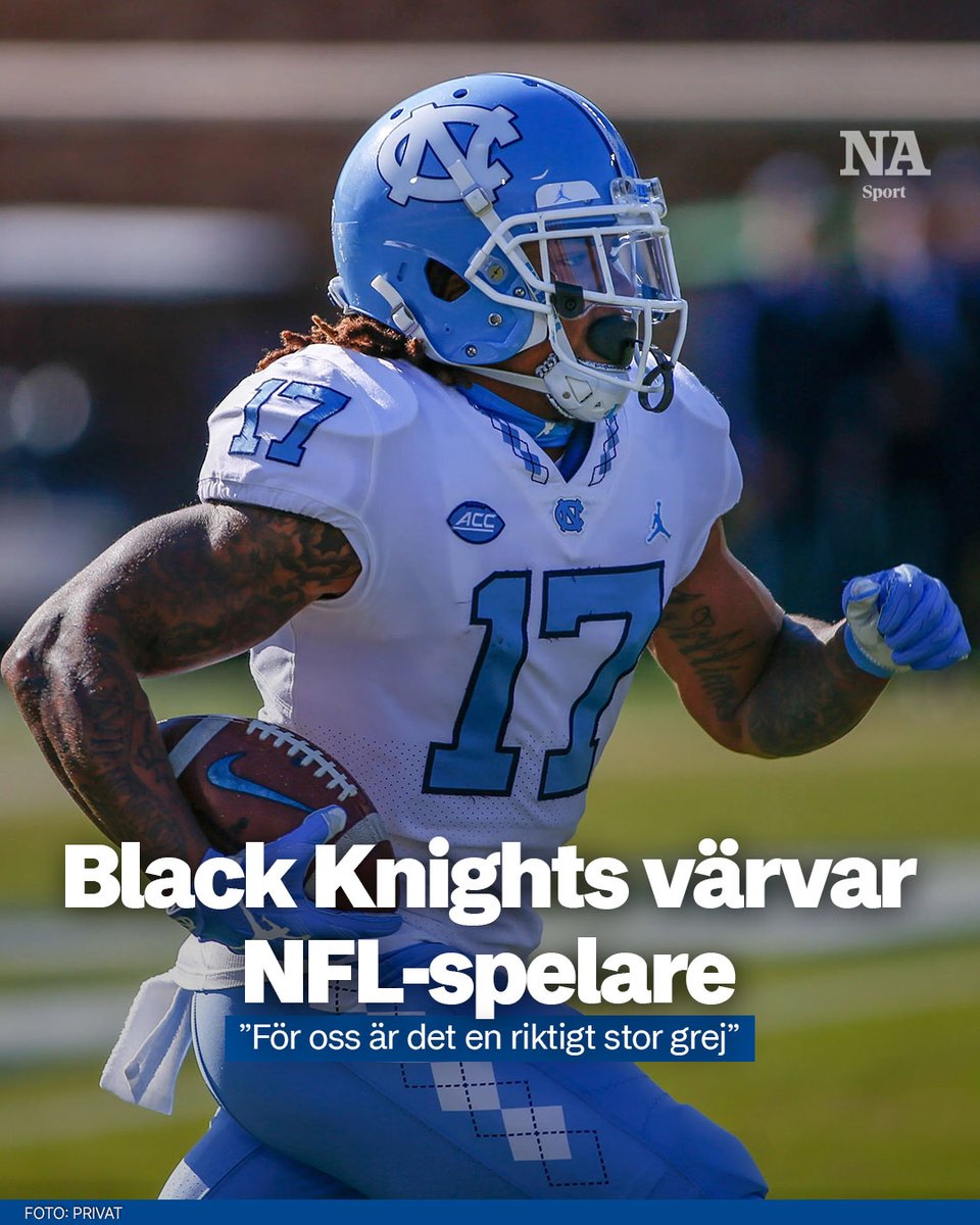 @NAsporten om vår nya import Anthony Ratliff-Williams WT/returner med fina meriter från UNC Tar Heels i ACC med tre <a href="/NFL/">NFL</a>  lag (parctice squads) <a href="/tennessetitans2/">Tennesse Titans</a> <a href="/lasvegasraidnfl/">Lasvegasraiders</a> <a href="/seattleseahawks/">Seattle Seahawks</a>  
och <a href="/USFL/">USFL</a> /<a href="/TheUFL/">United Football League</a>  med <a href="/TheGamblerMan/">HoustonGamblers</a> / <a href="/houstonroughne5/">houstonroughnecks</a>