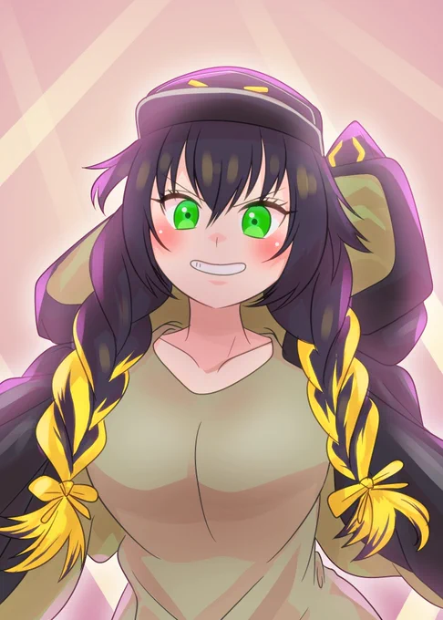 絵違いリトルナイトが三つ編みで可愛いってrkgk