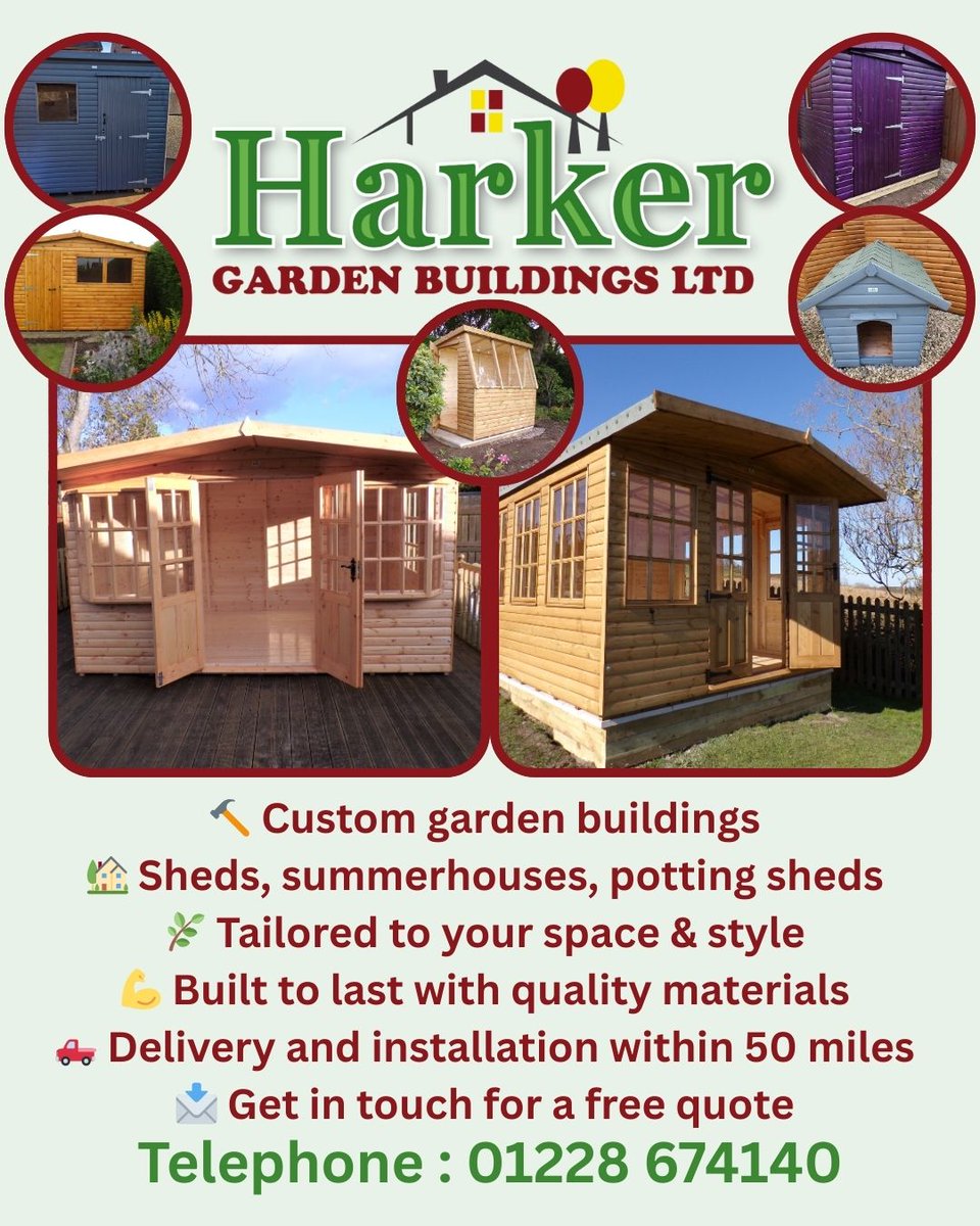 GardenHarker's tweet photo. Maybe we forgot about the X account for a while, but we are still here for all your garden building needs 🌿 https://t.co/02T7Pbn1Jd