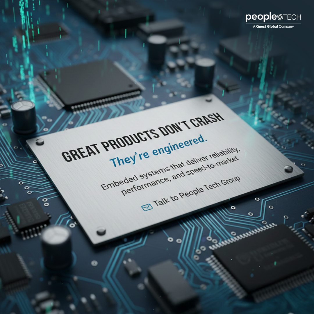 PeopleTechInc's tweet photo. Great products don’t crash.
They’re engineered.
Embedded systems built for reliability, performance, and speed-to-market.
Talk to #PeopleTechGroup
https://t.co/awlmbmOiZO

#EmbeddedSystems #EngineeringMatters #ProductReliability #B2BTech #EmbeddedEngineering #TechInnovation https://t.co/LmMCWVII2x
