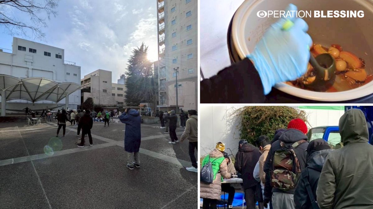 Operation Blessing Japan tweet media