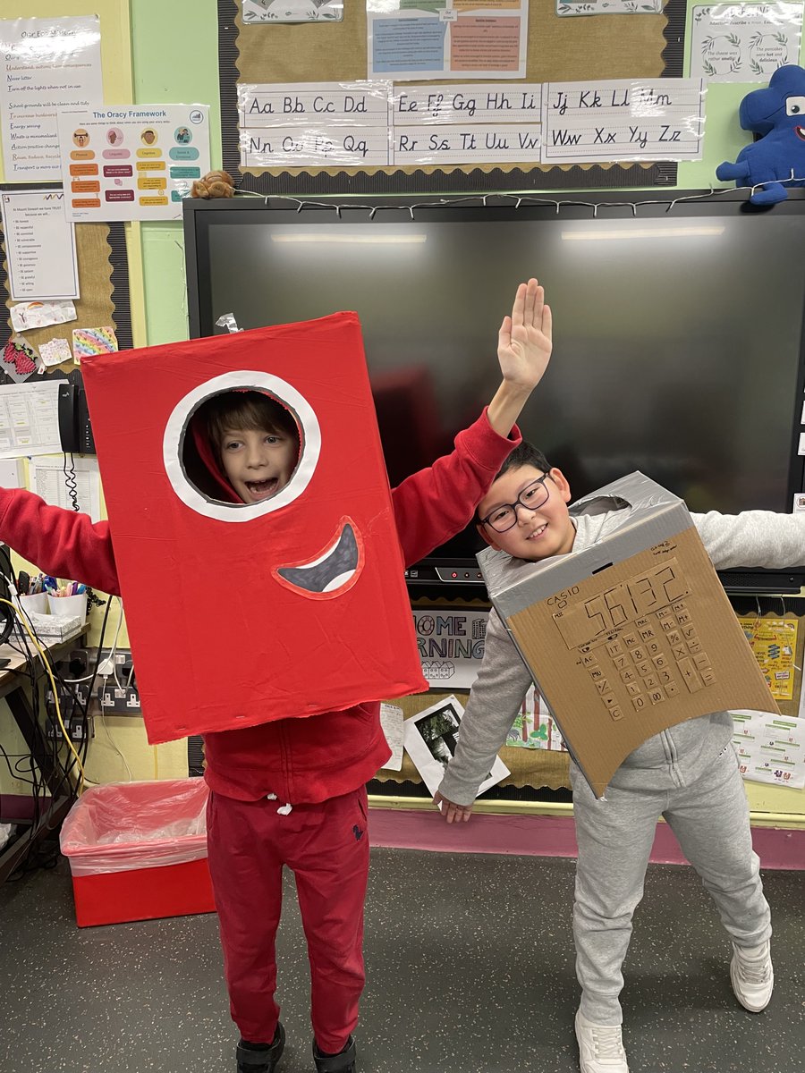 MountStewartSch's tweet photo. Happy Number Day! Here are some of the fantastic costumes 4M some of our class designed. #tmssyear4 #tmssnumberday #tmssmaths https://t.co/FhmAw4UBNK