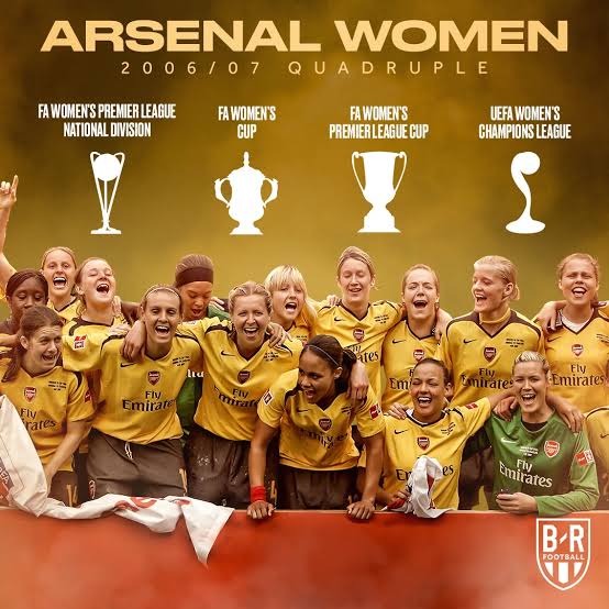 *No English Men's Team has ever won the quadruple.