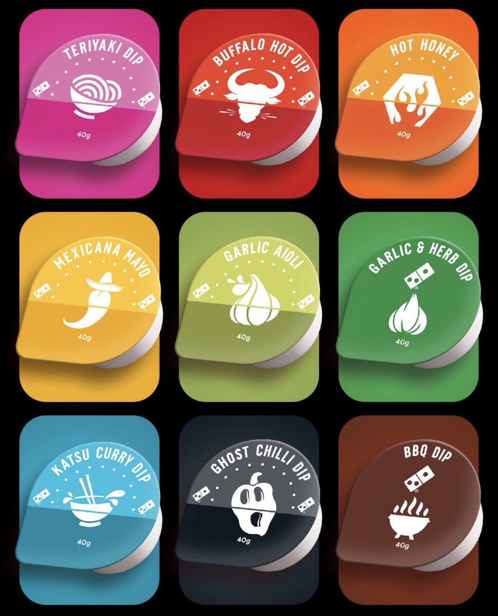 All_Things_New_'s tweet image. Nine epic dips! 👀 Coming to Domino’s on Monday (09/02) @Dominos_UK #dominos #dips #pizza #wellthisisnew
