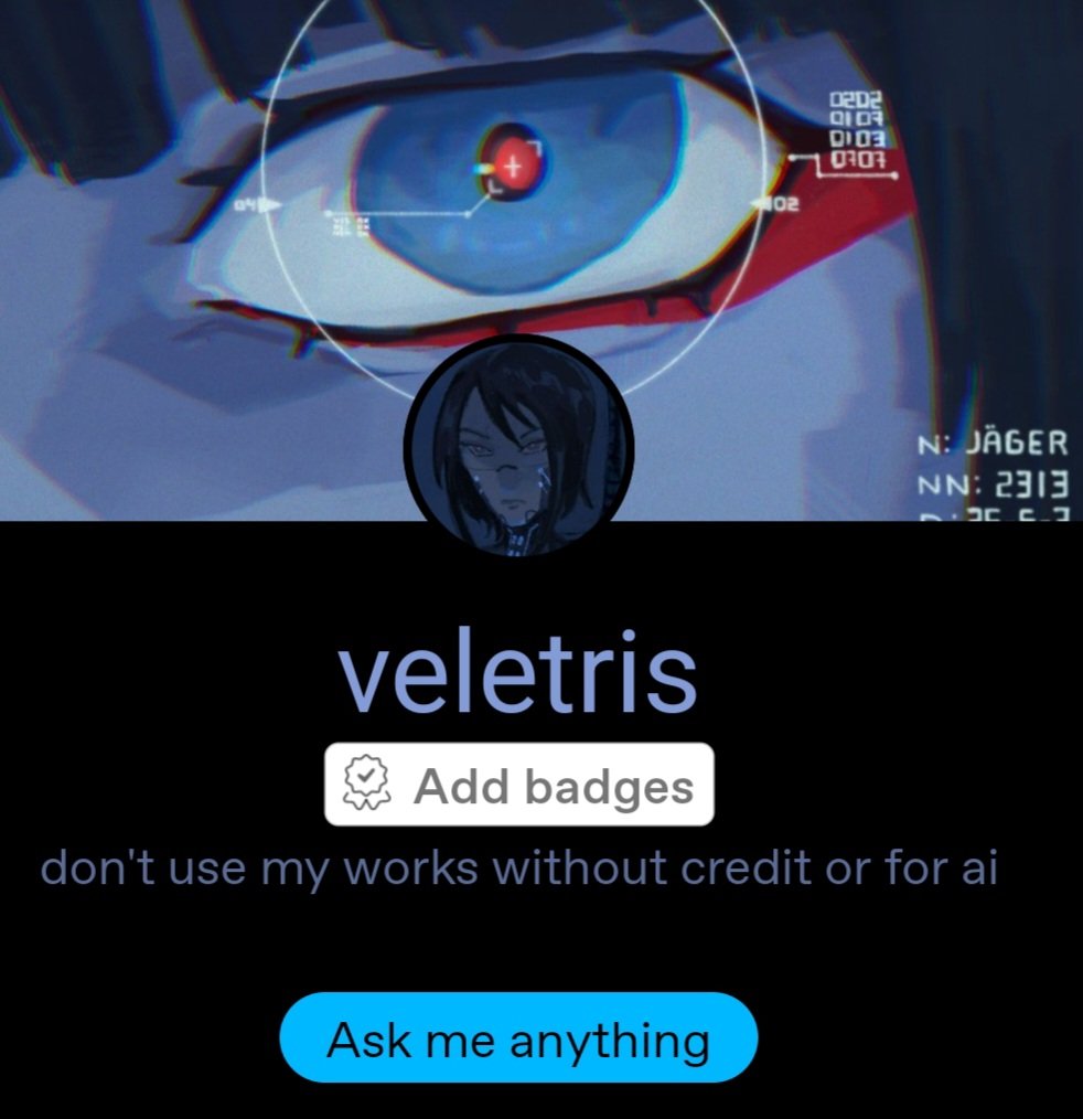 veletris (comms open) tweet media