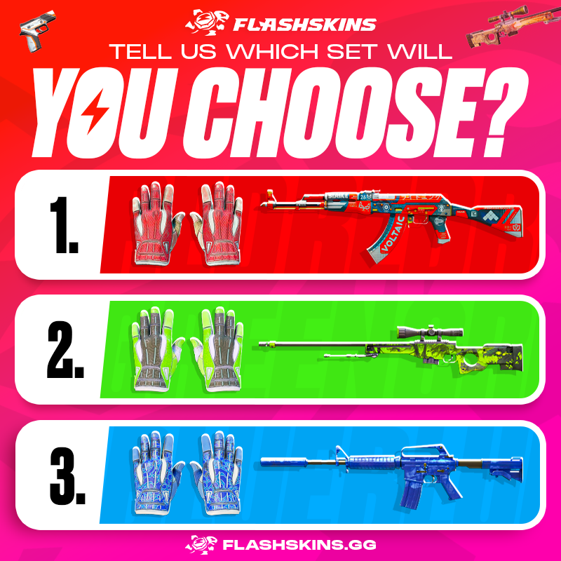 Red, green or blue? 🎯