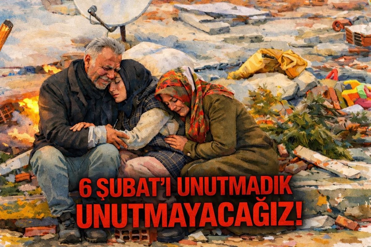 6 Şubat 2023… Saat 04:17...
O deprem;Bir tarih değil, bir kırılma anı.
İnsanın insanla sınandığı, kulun Yaradan’a sığındığı vakit. Ne söylesek eksik ne yazsak yarım kalır.
6 Şubat.Hepimizin ortak acısı, ortak kusuru, ortak sınavı.
Allah bir daha yaşatmasın.