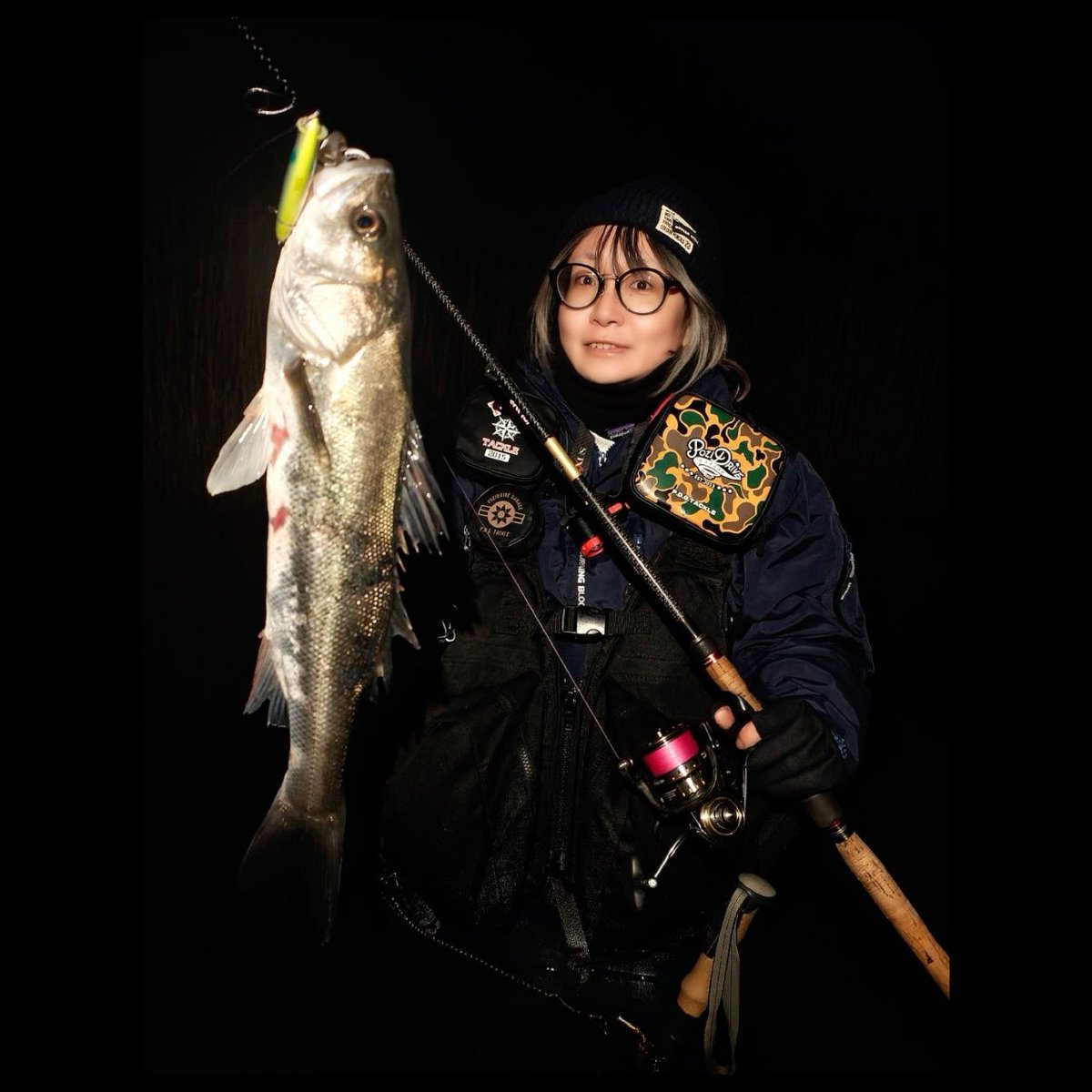 RT @misa__ichihara: 投げたいルアーを自宅に忘れてしまい、フリルド