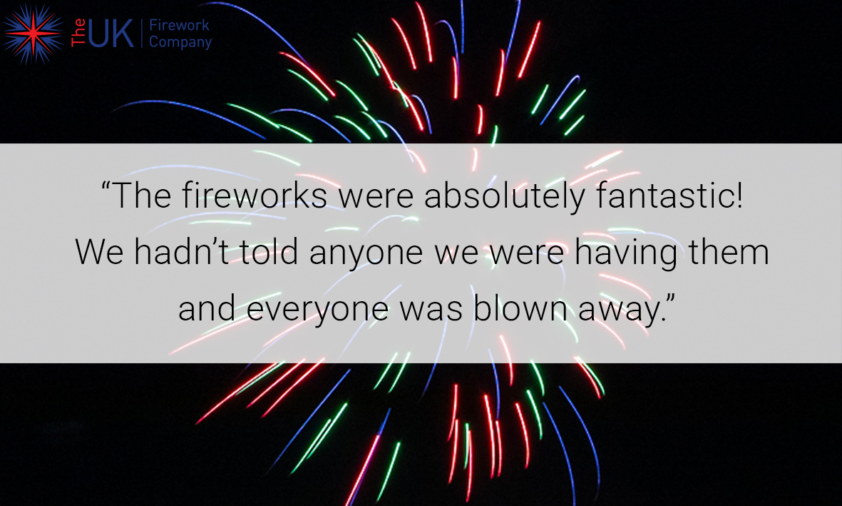 TheUKFireworkCo's tweet photo. "The fireworks were absolutely fantastic!" 

Book your display today: https://t.co/lrI9nO5sdd

#Thankyou #Feedback #Testimonial #Events #EventProfs #Fireworks #FireworksDisplay #TheUKFireworkCo #TheUKFireworkCompany https://t.co/AqdoSOEo62