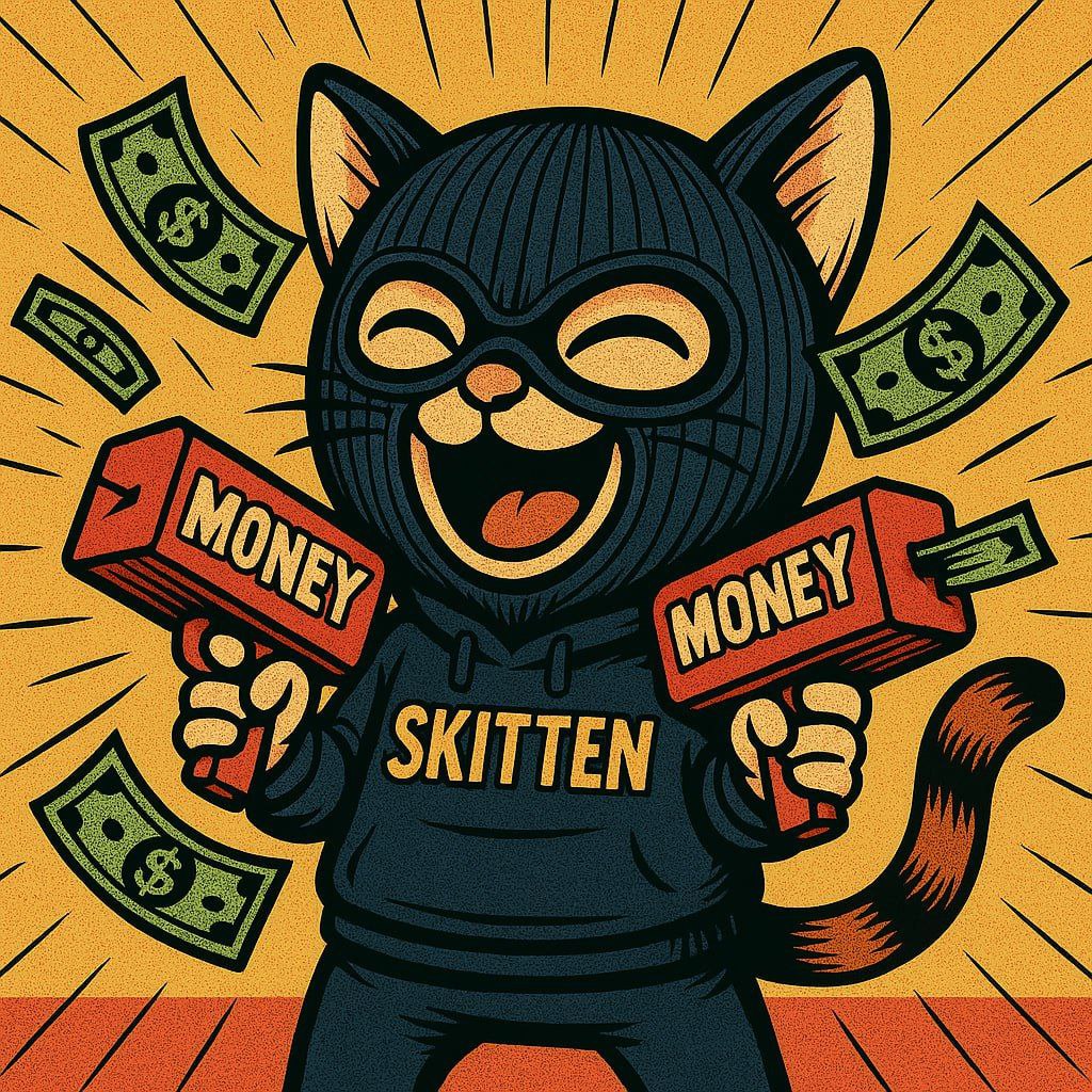 zekeonchain's tweet image. I know it! And I'm positive it's gonna be from $SKITTEN.✌️ 
@OfficialSkitten is brewed with potentials. This is definitely gonna retire my bloodline and the stray cats, too. 😼

CA:0x4B6104755AfB5Da4581B81C552DA3A25608c73B8