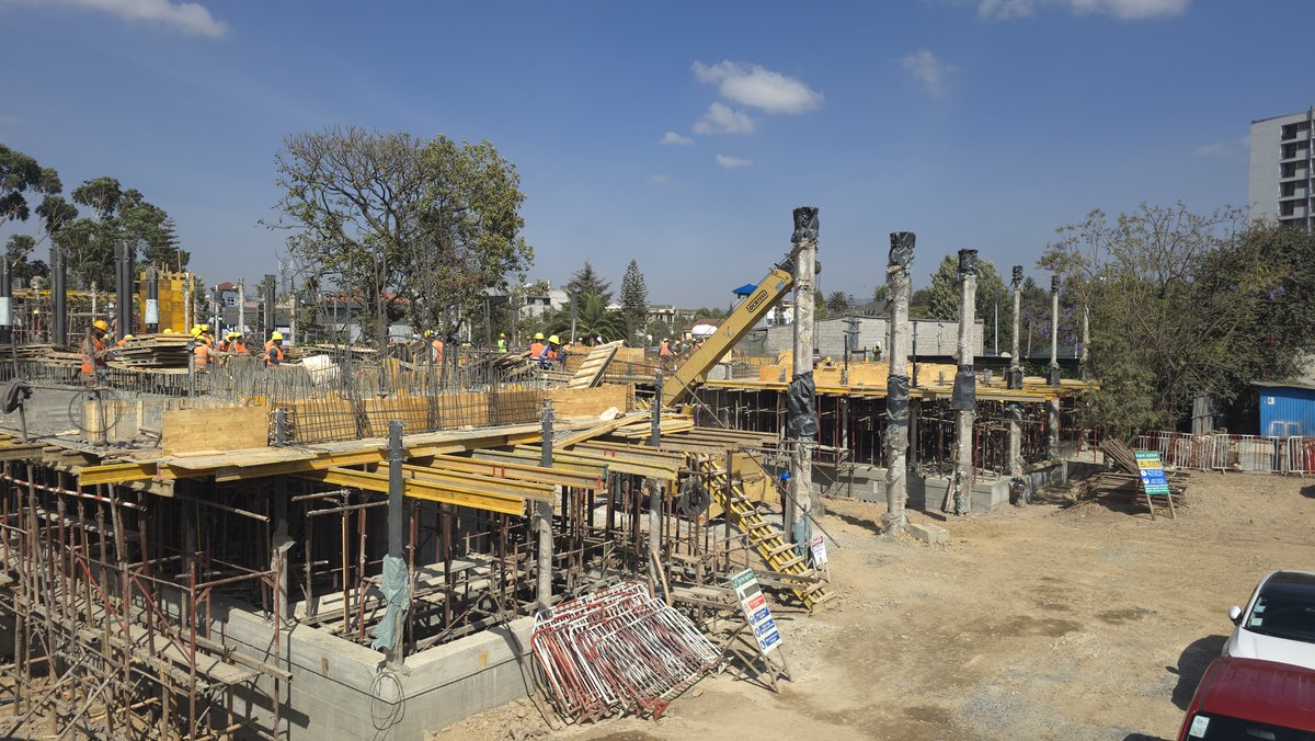 AEE_twt's tweet photo. We are proud to collaborate with the Swiss Federal Office for Buildings and Logistics, RAAS Architects, WaltGalmarini AG, OLBH GmbH, Varnero Construction, and our dedicated local and international teams. 
#EngineeringExcellence #Innovation #StructuralEngineering #Design #Ethiopia https://t.co/TytXEDyMze