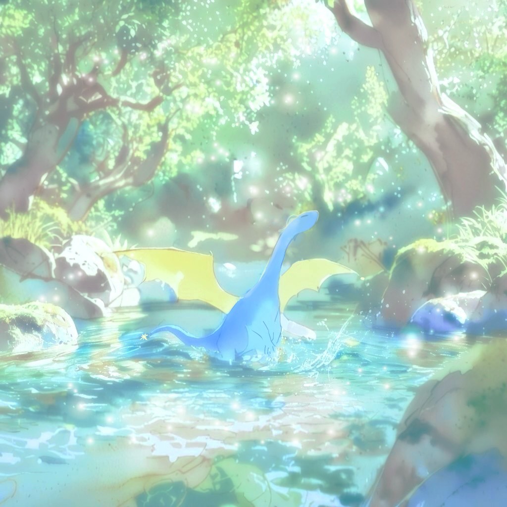 今日はフィオを水浴びさせに
少し離れた湖まで

ティティも一緒に遊びたそうだったから
凍えるからやめておきなさいと声をかけた

もう少し暖かくなったら
みんなで遊びましょうね
#星洋堂夢店