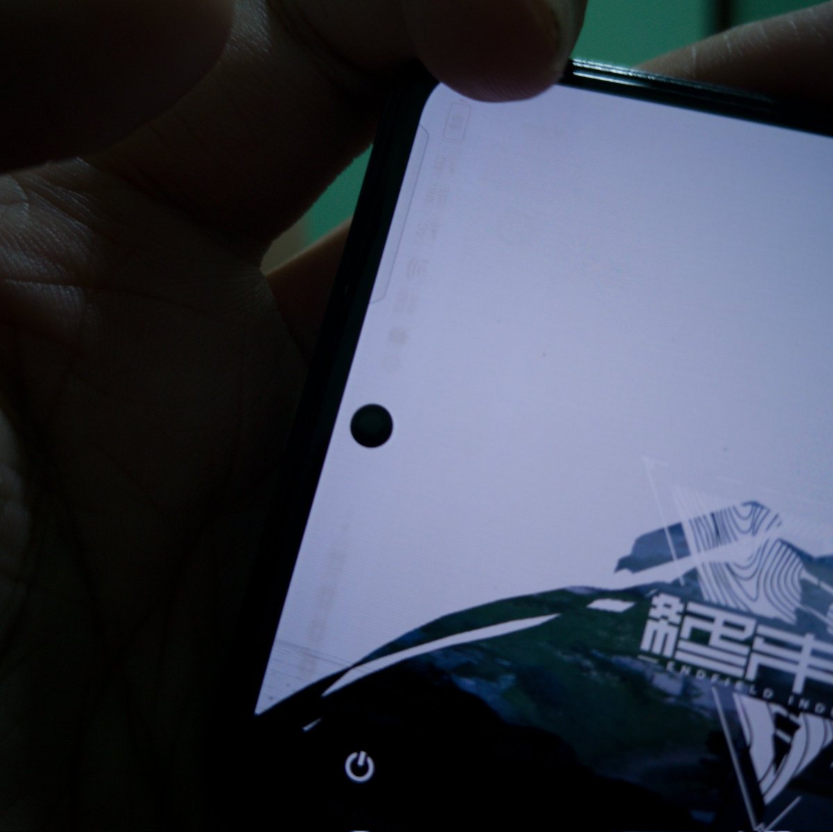 that oled screen has seen better days