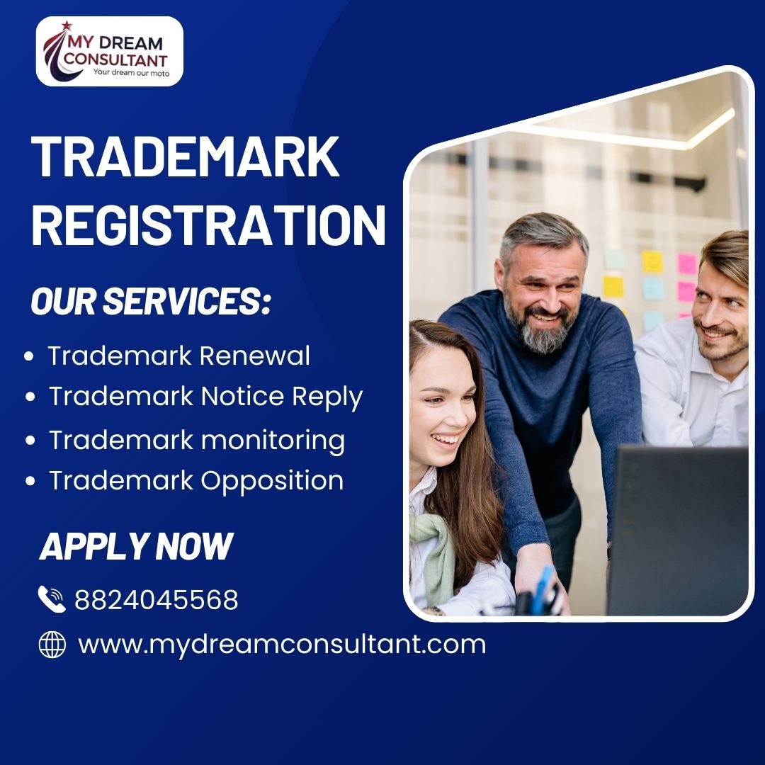 MyDreamConsult's tweet photo. Trademark Registration Services help businesses and startups protect their brand identity by securing exclusive legal rights over their name, logo, or sloga
#TrademarkRegistration
#BrandProtection
#IntellectualProperty
#IPRServices
#StartupBranding
#BusinessBrand
#LegalProtection https://t.co/aFc99gWKaI