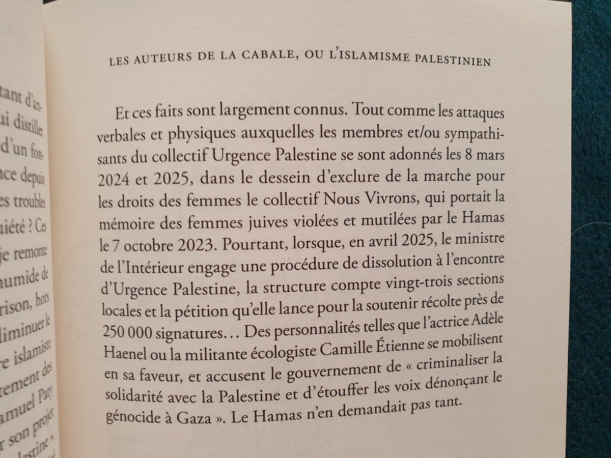AlbertCamus75's tweet image. 2/3
Superbe écriture où on en apprends encore, en autre sur l'ami de la @Franceinsoumise et @EELV, et d'une grande partie de la gauche, #Imzalene, avec son collectif #urgencepalestine qui continue à lancer des #fatwas, (et toujours pas interdit - CC @NunezLaurent) 🔽