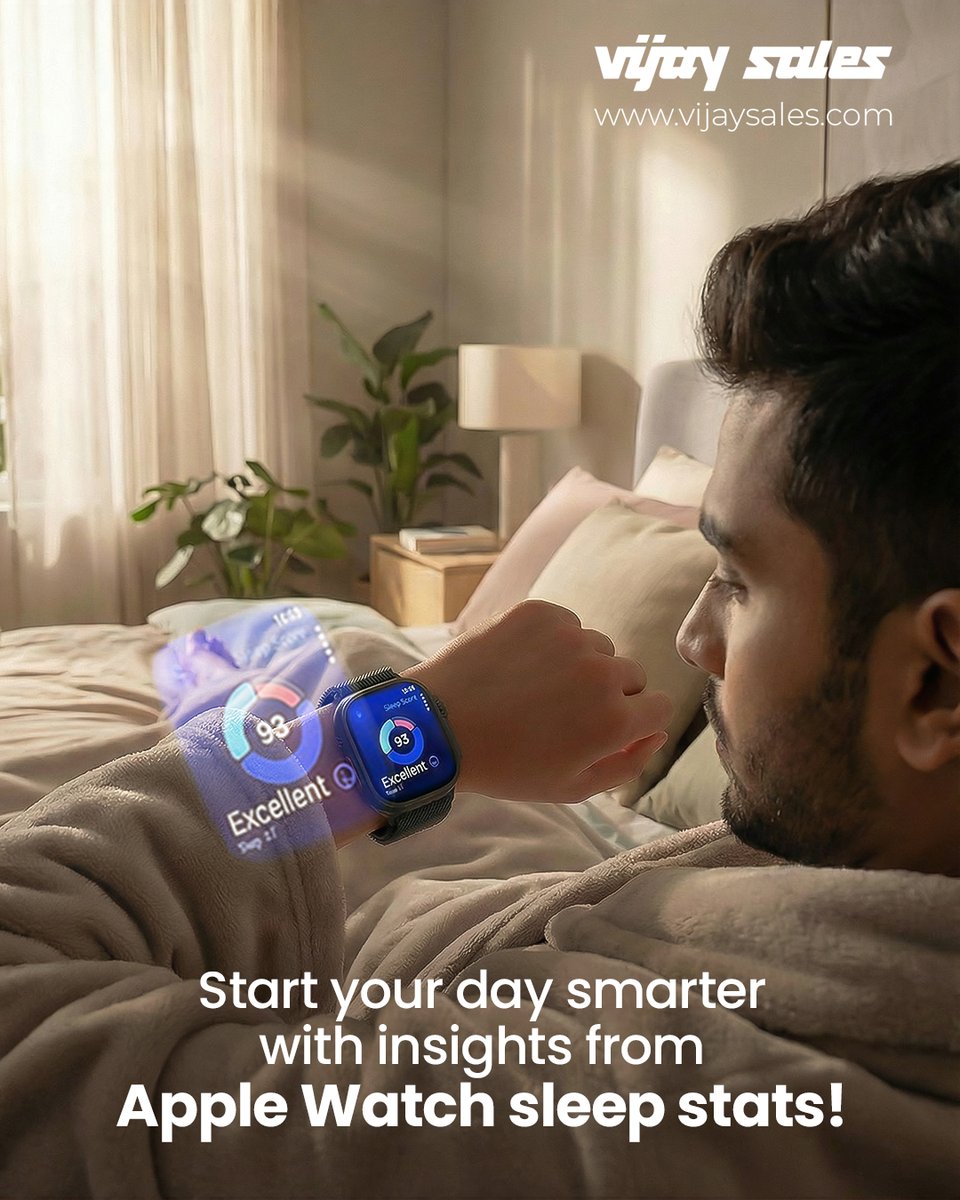 VijaySales's tweet photo. Adulting essentials: coffee, patience, and knowing your sleep stats. ๐โจ
#VijaySales #Apple #AppleWatch #SmartWatch #SleepStats #SleepTracking #HealthyHabits #FitnessTracking #ShopSmart #ShopNow #BuyNow https://t.co/HXHw1zYQKi