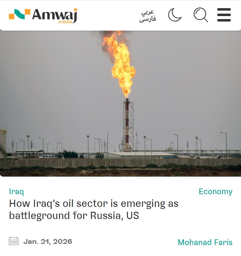 Iraq's energy shifts show the country re-emerging as a key arena