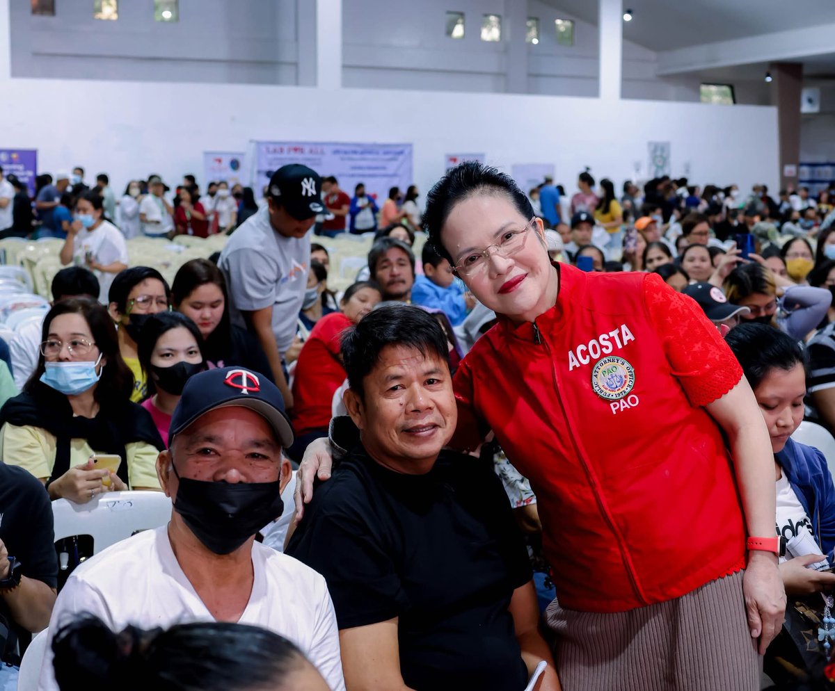 persidaacosta's tweet photo. PART 6: PAO, KAISA SA LAB FOR ALL... LABORATORYO, KONSULTA, AT GAMOT PARA SA LAHAT CARAVAN SA CAVITE | November 4, 2025. 1/3
#PublicAttorneysOffice #Lab4All #PAO #LabForAll #Caravan #Cavite https://t.co/IQ819LL0pA