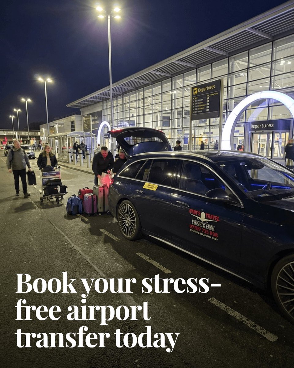 Need a reliable airport transfer soon? With 24+ years experience, Andy's Travel offers competitive prices, 450+ 5-star reviews, and real-time driver tracking. Book your stress-free ride today!