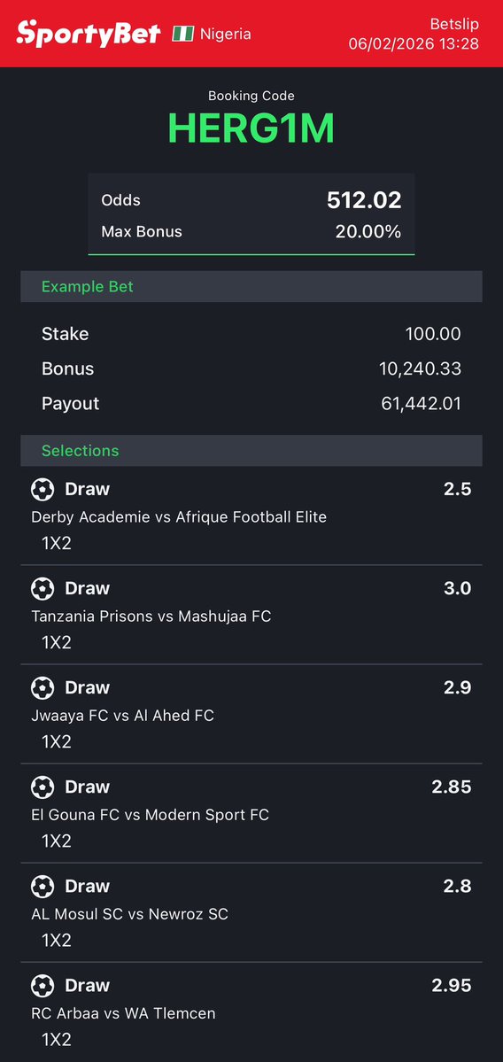 Blessyon30's tweet image. SFY7EY — 6/6

MVWKZ0 — 6/6

HERG1M — 6/6

WPRUZP — Combined