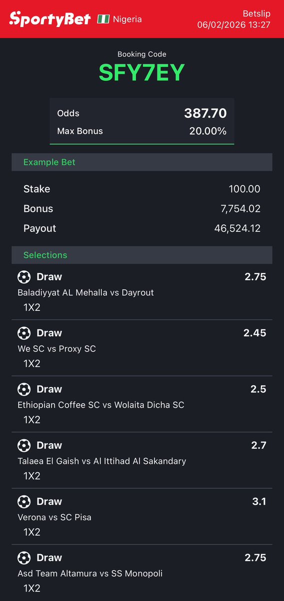 Blessyon30's tweet image. SFY7EY — 6/6

MVWKZ0 — 6/6

HERG1M — 6/6

WPRUZP — Combined