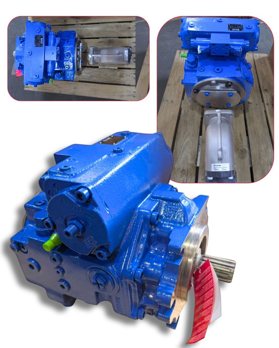 The trusty A4VG back from a quick turnaround by St Neots. It had a rear mod to allow us to mount a Sunfab fixed pump under customer request. Call us on 0114 276 4430 for the best prices on closed circuit pumps. #boschrexroth #sunfab #hydraulics #engineers