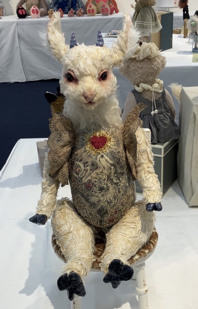 #クラフトアート人形コンクール 
うらら展　山崎明咲賞🎊hirota mikako