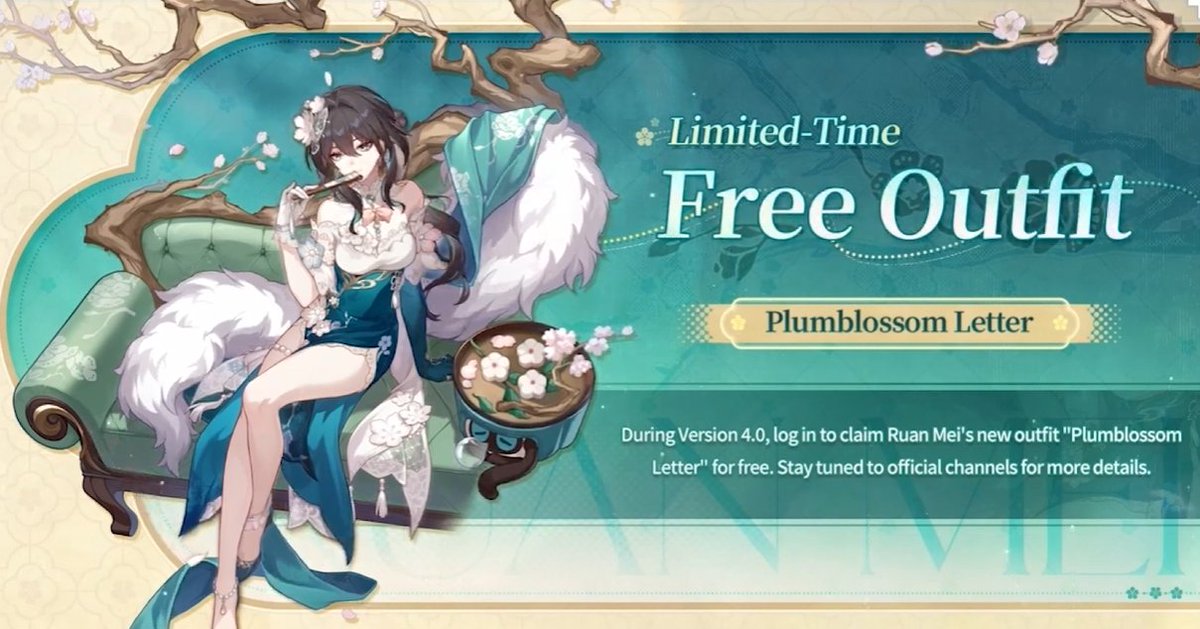 pokkecorp's tweet photo. Honkai: Star Rail 4.0 Livestream Summary

Codes: AHAHAHAHAHAHA QWQXDDLOLOMO HITLIKETOBEAHA

Release Date: 13th Feb 2026

Free Update:
- FREE 5 STAR SELECTOR inclusive of Sparkle, Acheron, Kafka and more.
- 30 Pulls via events and login events, one of which has a 0.01% of getting 100 limited pulls.
- Free Ruanmei Skin.
- MC cosmetics like chroma skin, headwear and emotes obtained via anomaly arbitration currency.

Gameplay Update:
- Yao Guang banner lasts the entire V4.0, Sparxie on 3rd March.
- 4.1 duration will be adjusted shorter to fit 4.2 on normal anniversary date.
- New region and new story; Version 4 said to expand beyond Planarcadia and go to Astropolis (IPC Vacation Island)
- New enemies and endgame boss.
- Multiple events such as platformers that can jump, TCG, office management, puzzles, and more.
- Currency War update, adding Dahlia, Yao Guang and Sparxie alongside multiple changes. Removed highest damage per hit.
- DU more EXP gained for faster clear.
- Sparkle and Black Swan buffs: Sparkle CDMG buff lasts 2 turns, recovers 6SP, can spill over excess SP. Black Swan deals more damage, arcana accumulate over the limit.
- Fortnite Collab 26th Feb.

UI Update:
- Last relic substat can be shown.
- Assignments no longer on countdown, can claim anytime.
- Elation materials 1 to 1 exchange with other trace materials.
