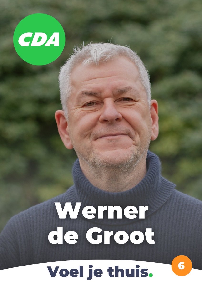 Ik sta trots op plek 6 van de CDA-lijst en zet mij in voor onze groene kernen; Maartensdijk, Groenekan, Westbroek en Hollandsche Rading. Zij verdienen maatwerk, geen beleid dat is bedacht voor de stad. Wonen voor eigen inwoners, veilige straten en het behoud van voorzieningen.