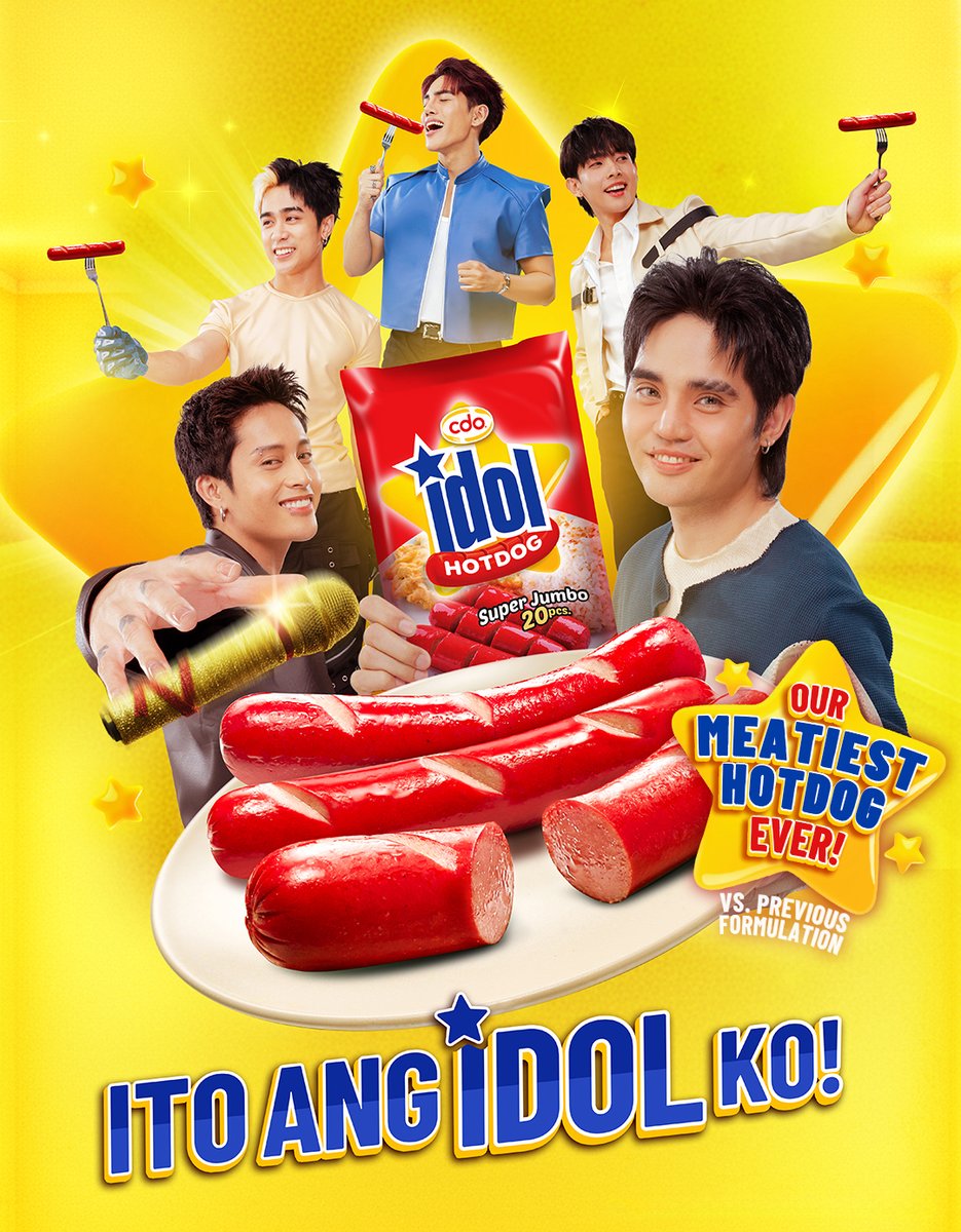Para sa A’TIN ⭐
Say hello to the newest Idols of CDO Idol Hotdog!
#ItoAngIdolKo #IdolxSB19 #IdolHotdog